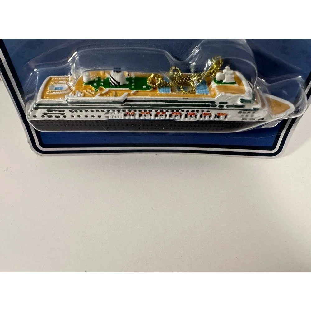 Holland America ms Eurodam Cruise Ship Christmas Ornament Figurine